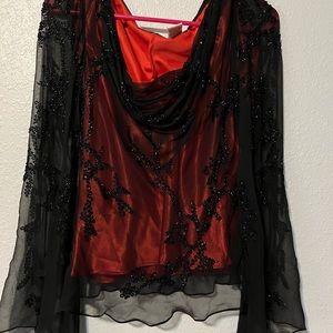 Scala women’s dress shirt size medium